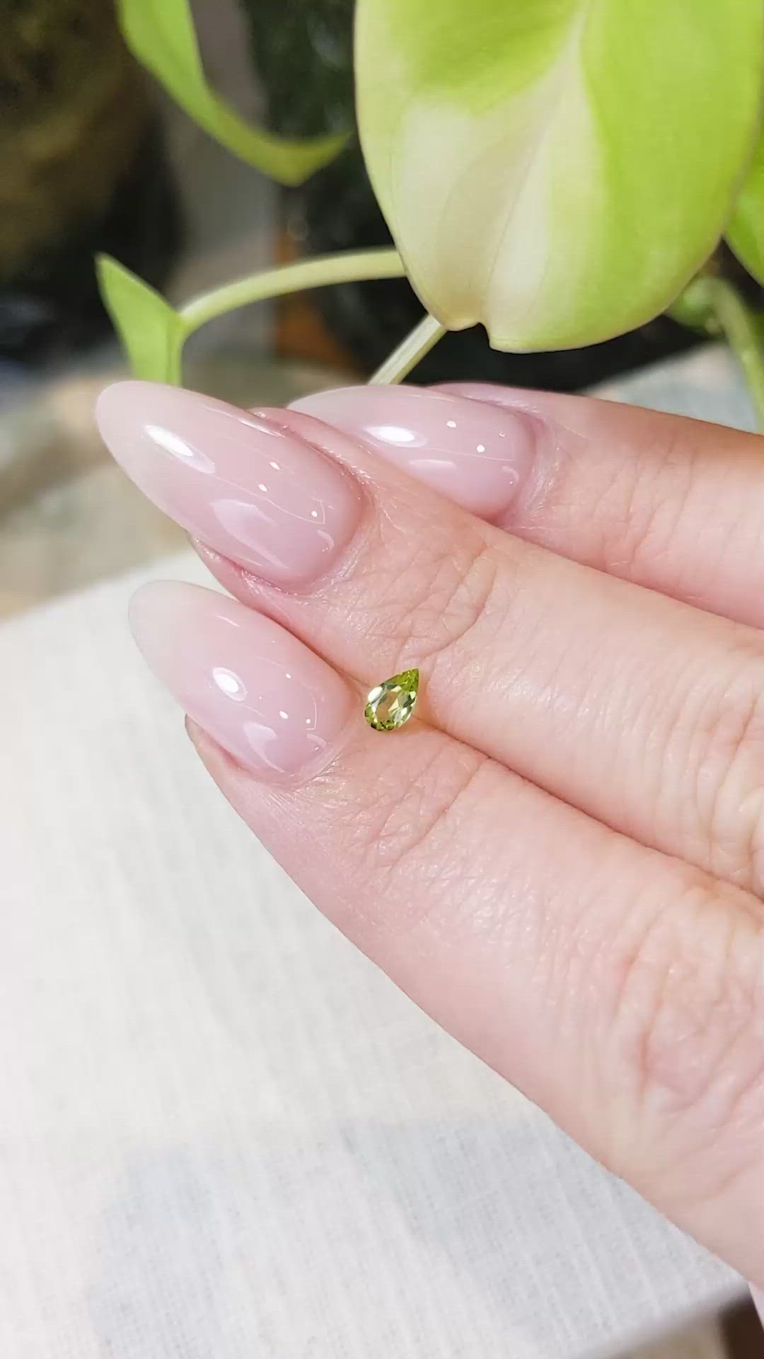 0.18 Ct. Peridot Size Video