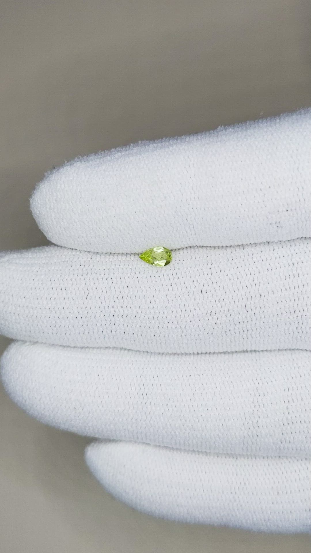 0.18 Ct. Peridot Size Video