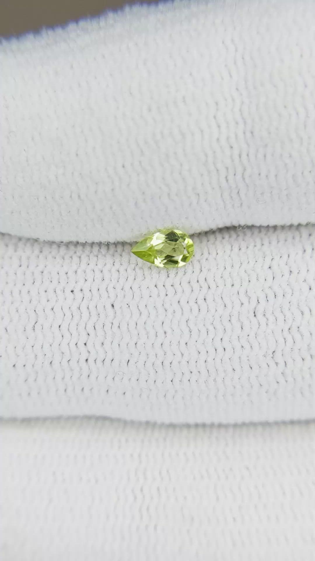 0.18 Ct. Peridot Size Video