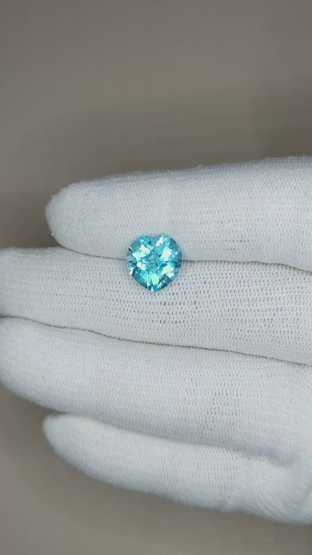 4.36 Ct. Topaz from Ceylon (Sri Lanka) Size Video