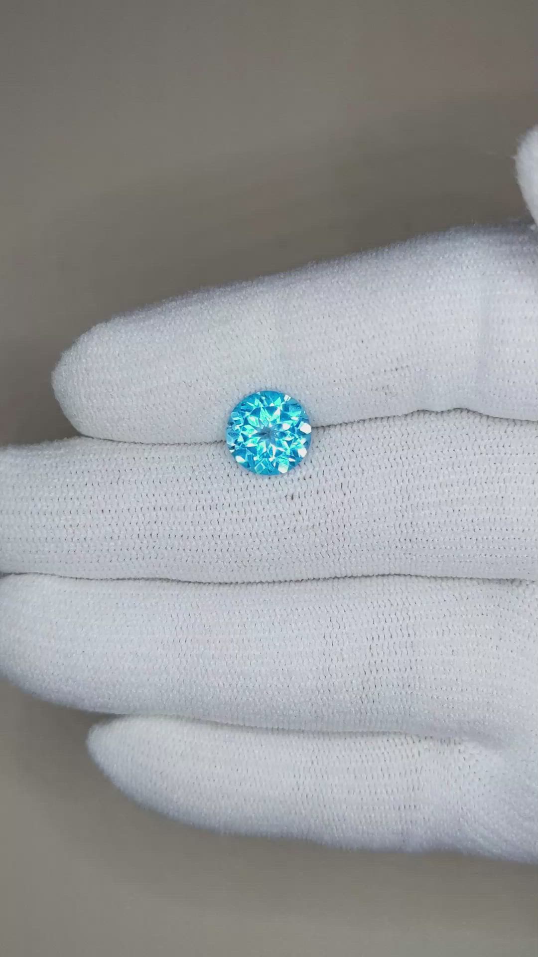 3.11 Ct. Topaz from Ceylon (Sri Lanka) Size Video