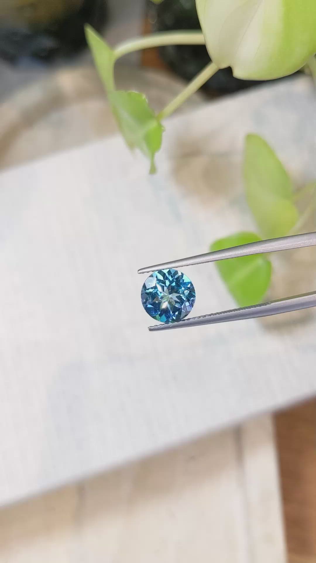 3.24 Ct. Topaz from Ceylon (Sri Lanka) Size Video