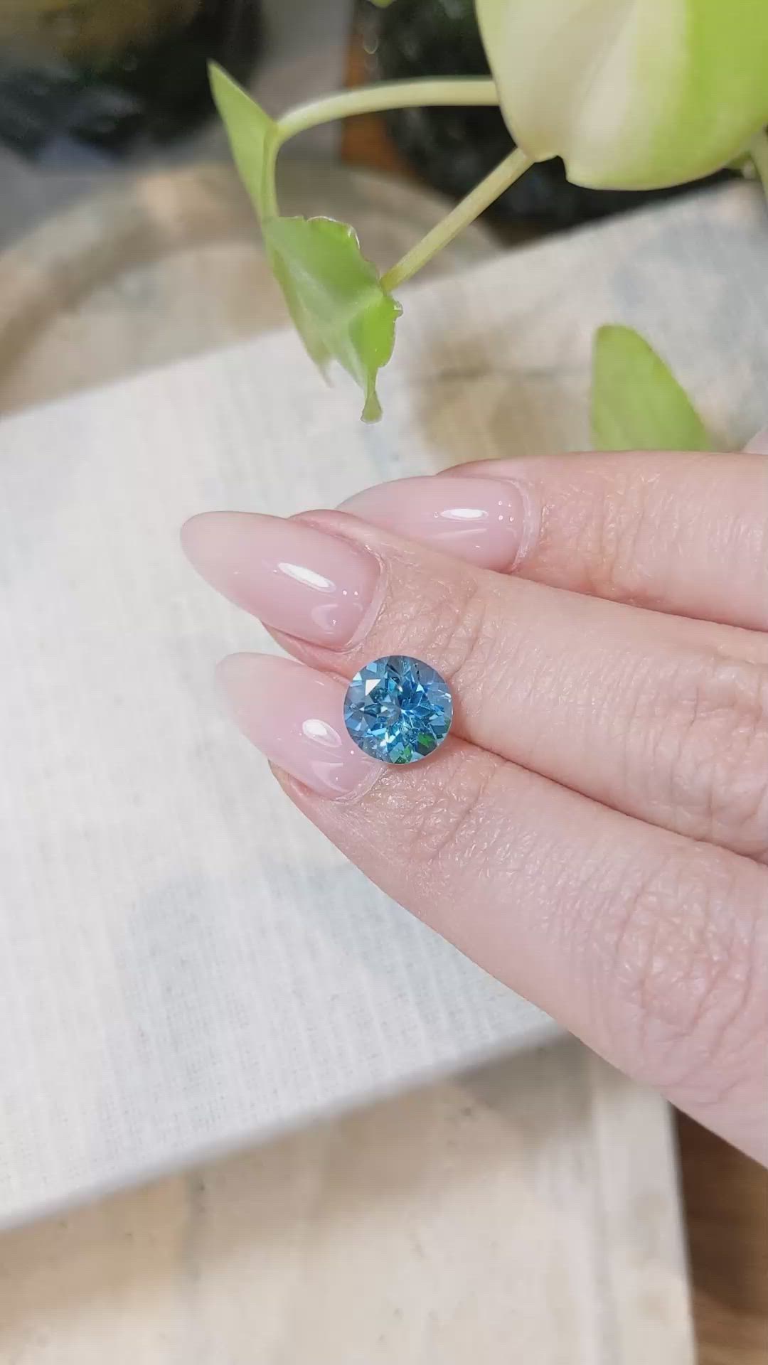 3.24 Ct. Topaz from Ceylon (Sri Lanka) Size Video