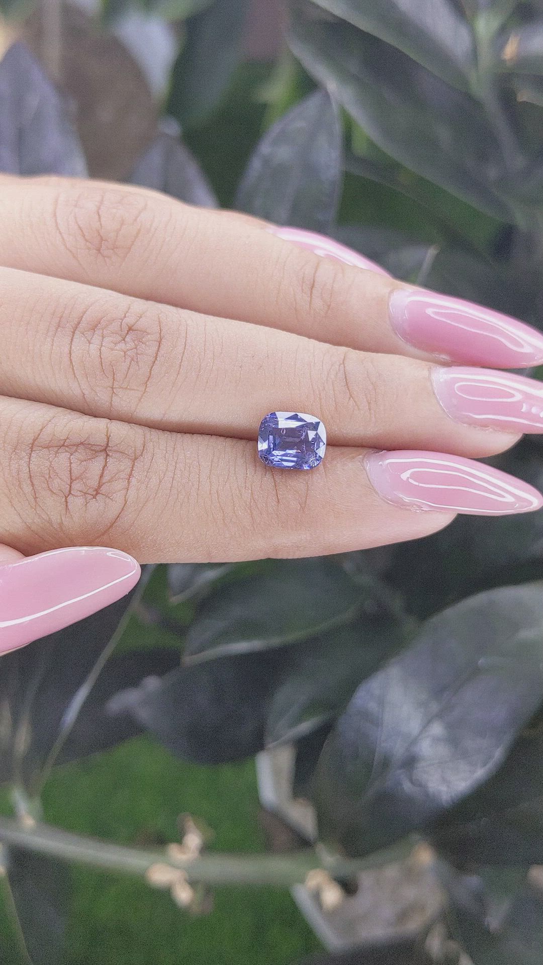 2.06 Ct. Spinel from Ceylon (Sri Lanka) Size Video