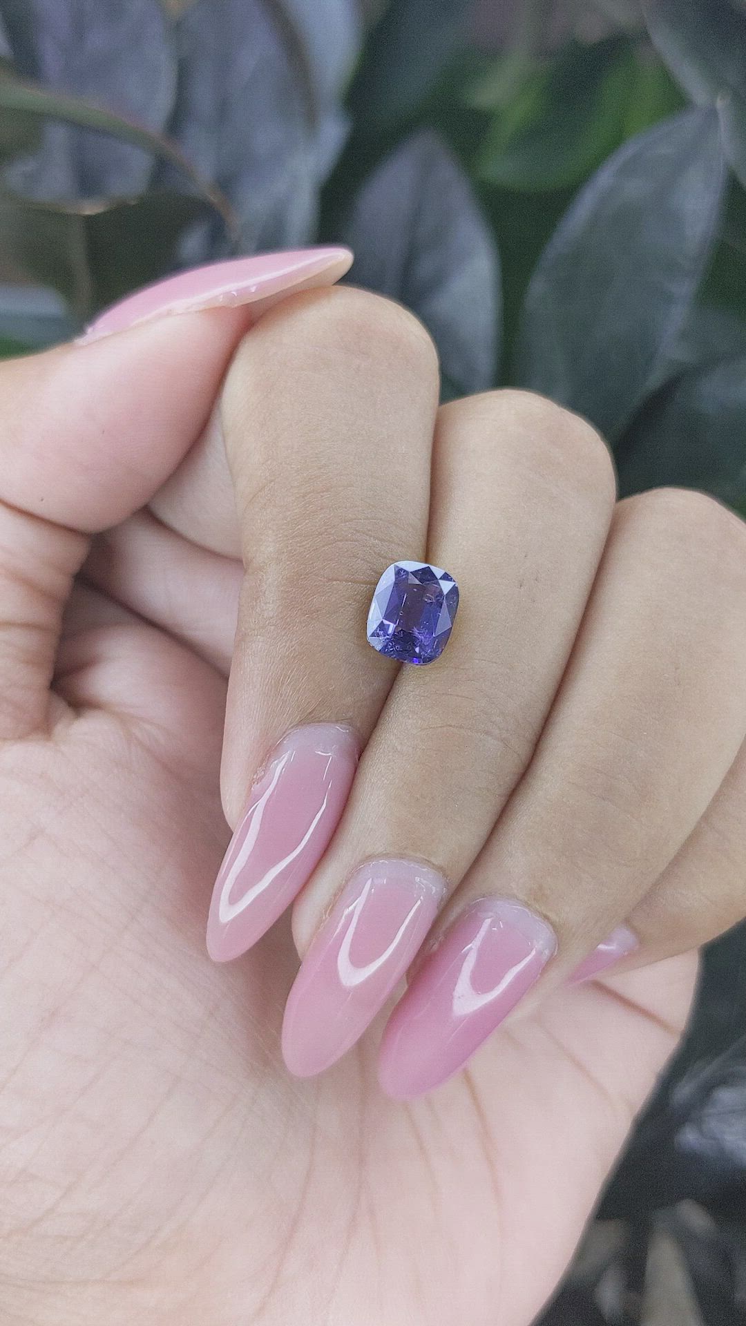 2.06 Ct. Spinel from Ceylon (Sri Lanka) Size Video