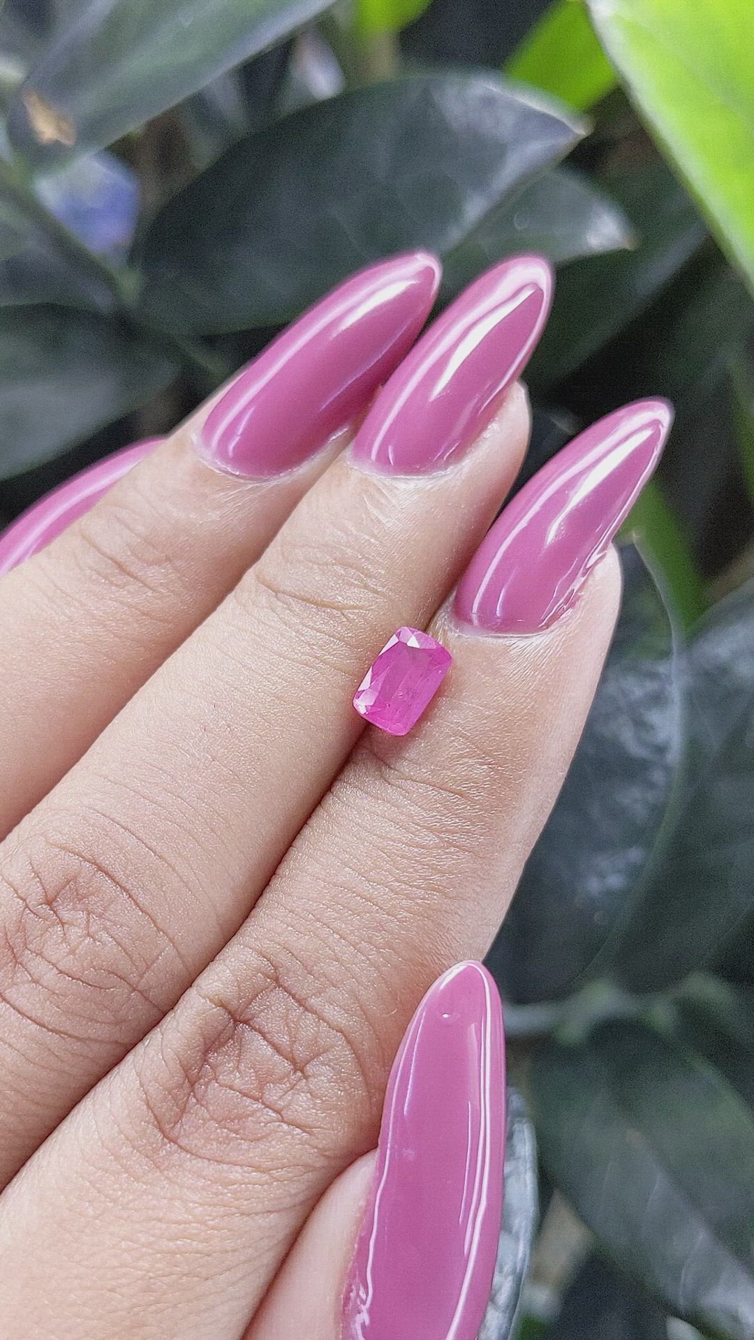 1.01 Ct. Spinel from Tanzania Size Video