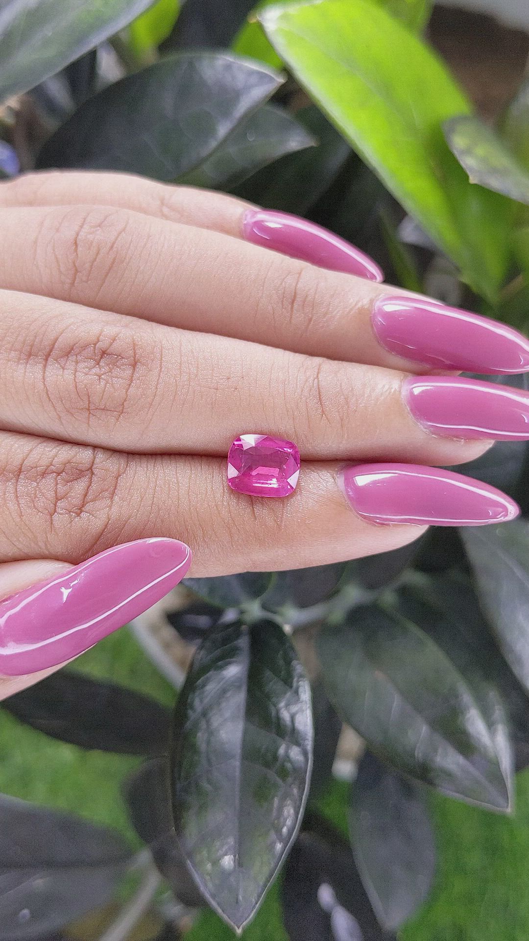 1.94 Ct. Spinel from Tanzania Size Video