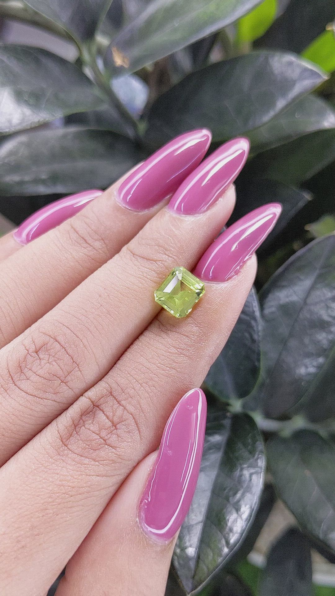 2.19 Ct. Chrysoberyl from Tanzania Size Video