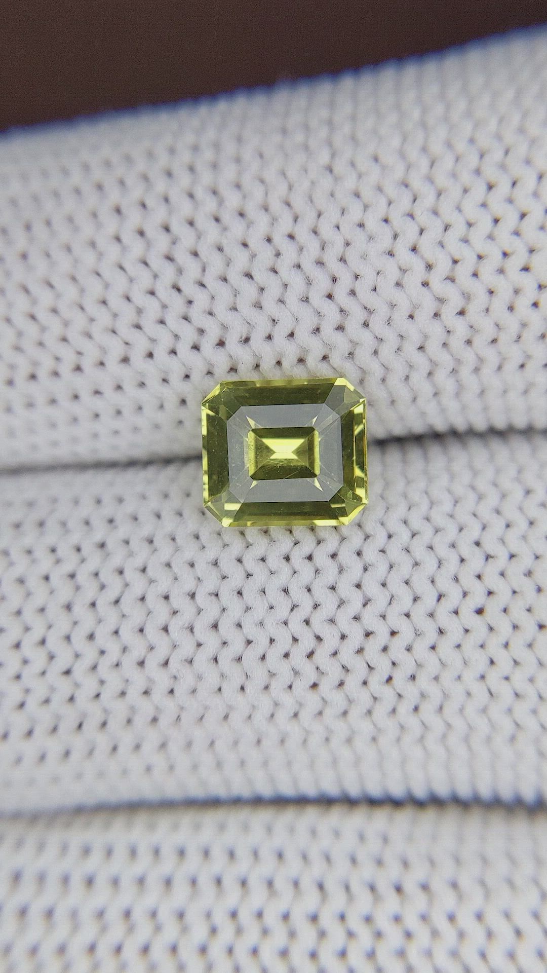 2.19 Ct. Chrysoberyl from Tanzania Size Video