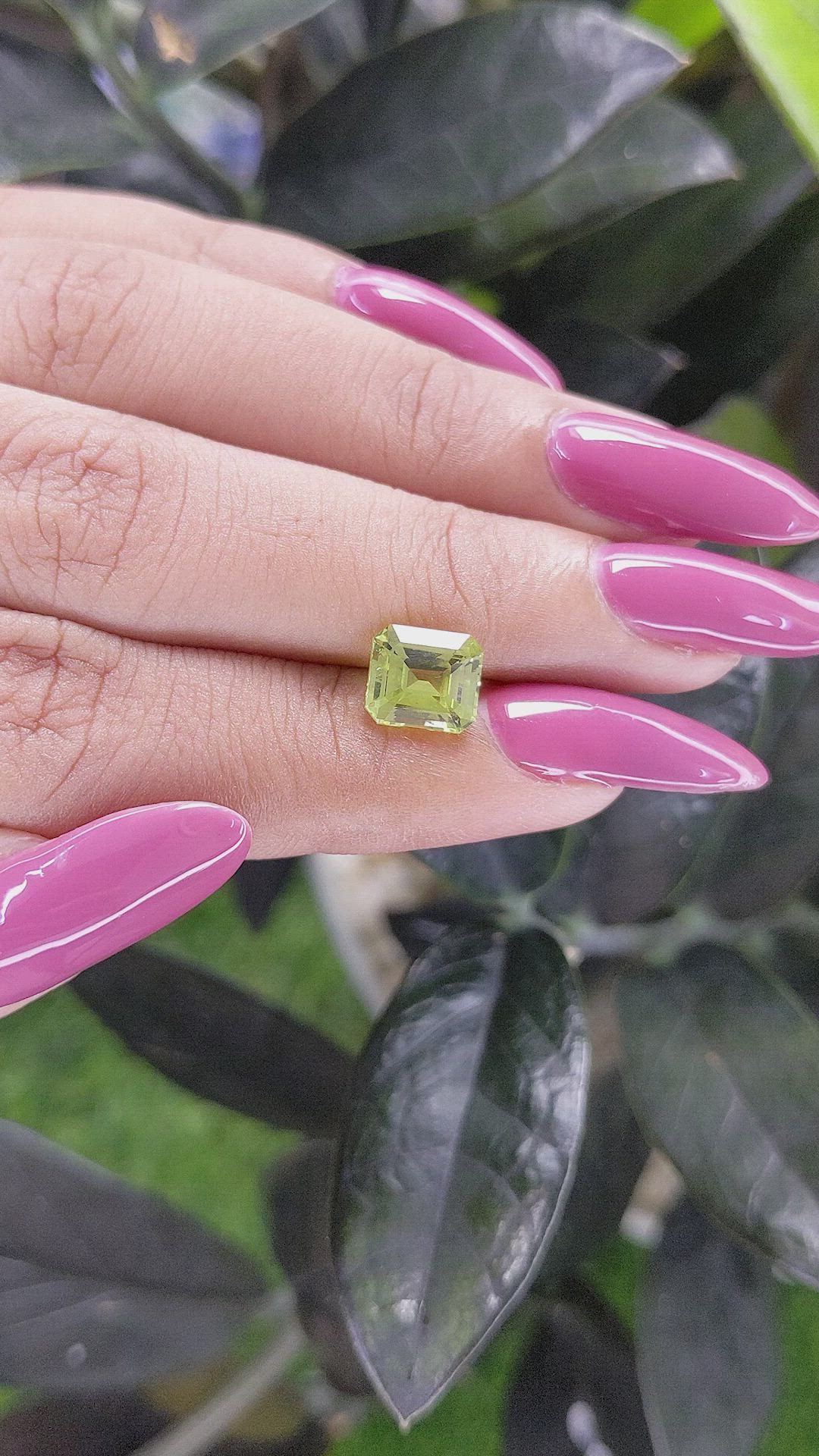 2.19 Ct. Chrysoberyl from Tanzania Size Video