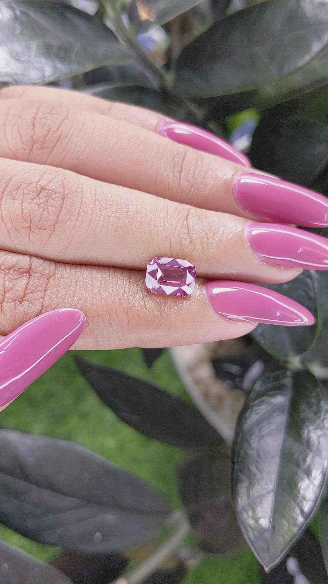 2.07 Ct. Spinel from Ceylon (Sri Lanka) Size Video