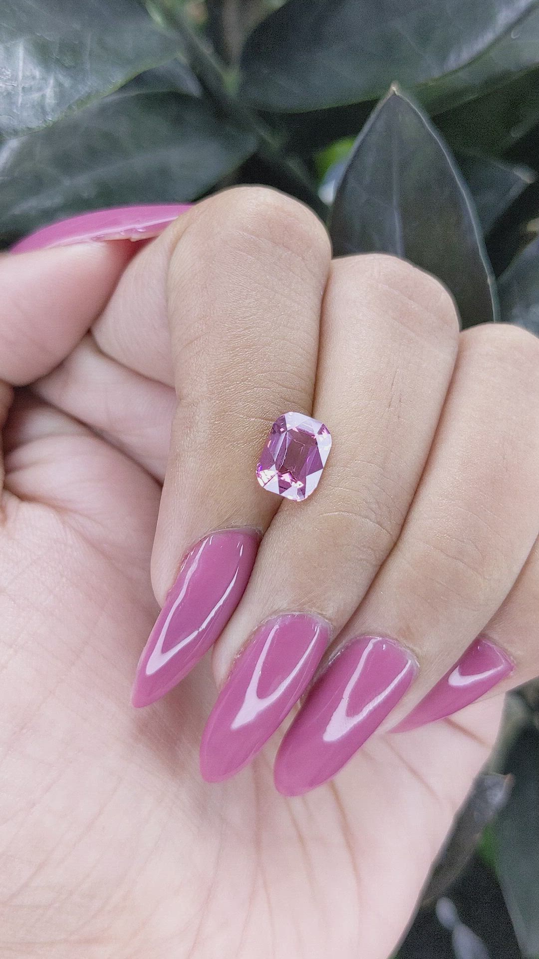 2.07 Ct. Spinel from Ceylon (Sri Lanka) Size Video