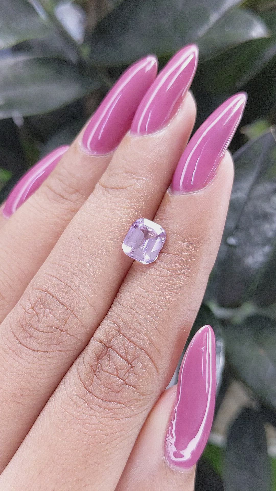 1.54 Ct. Spinel from Tanzania Size Video