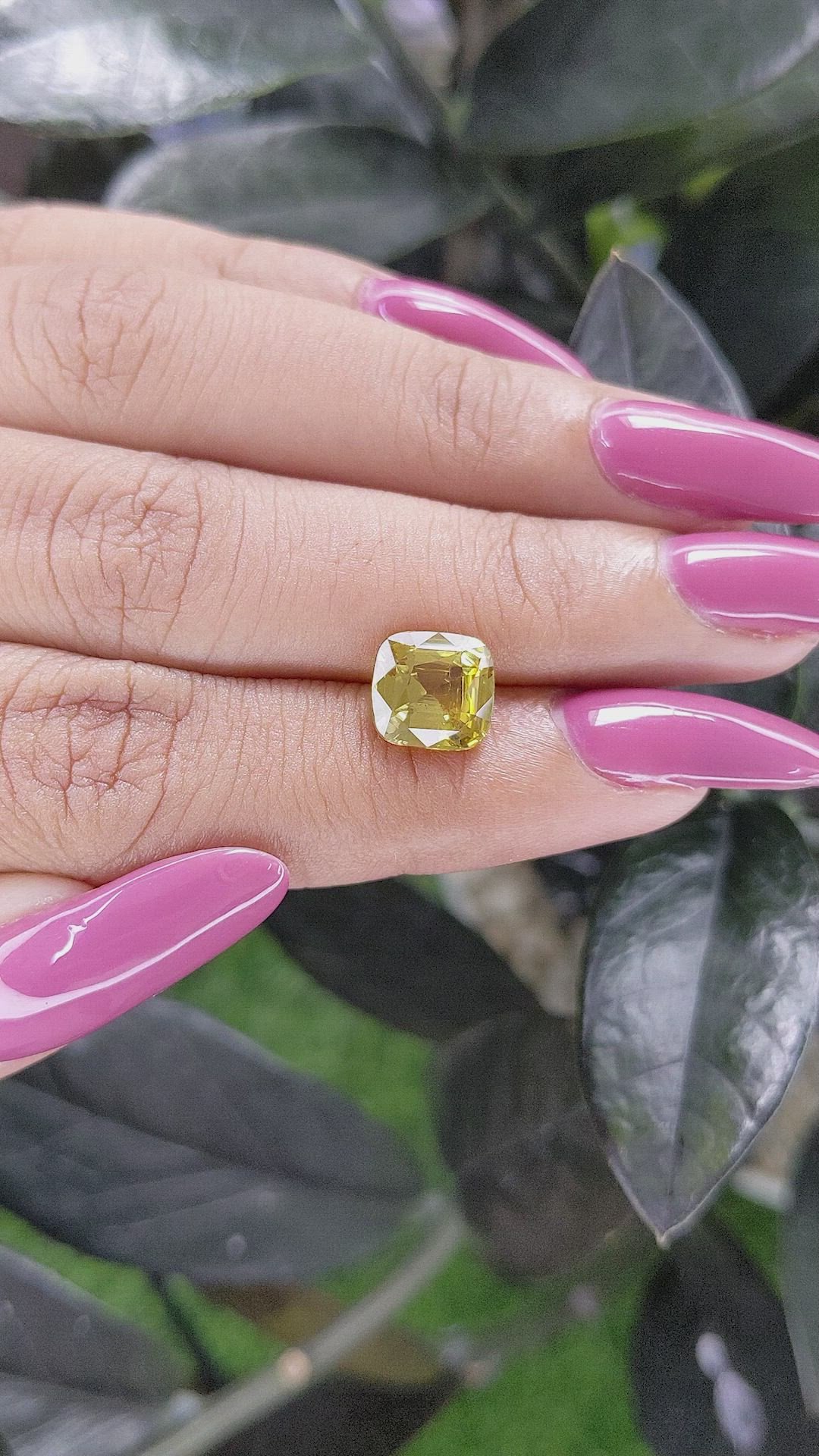 3.00 Ct. Chrysoberyl from Madagascar Size Video