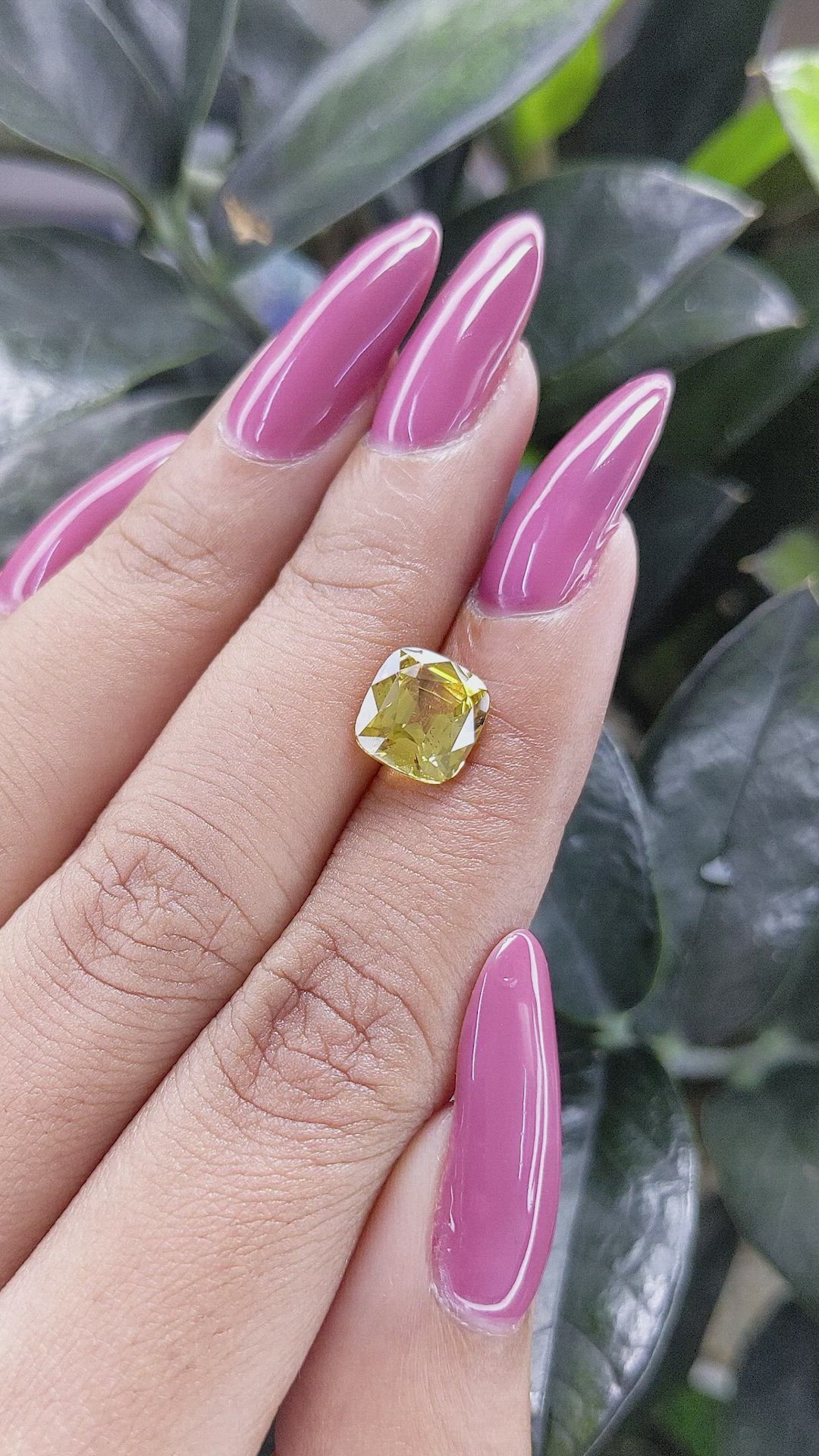 3.00 Ct. Chrysoberyl from Madagascar Size Video