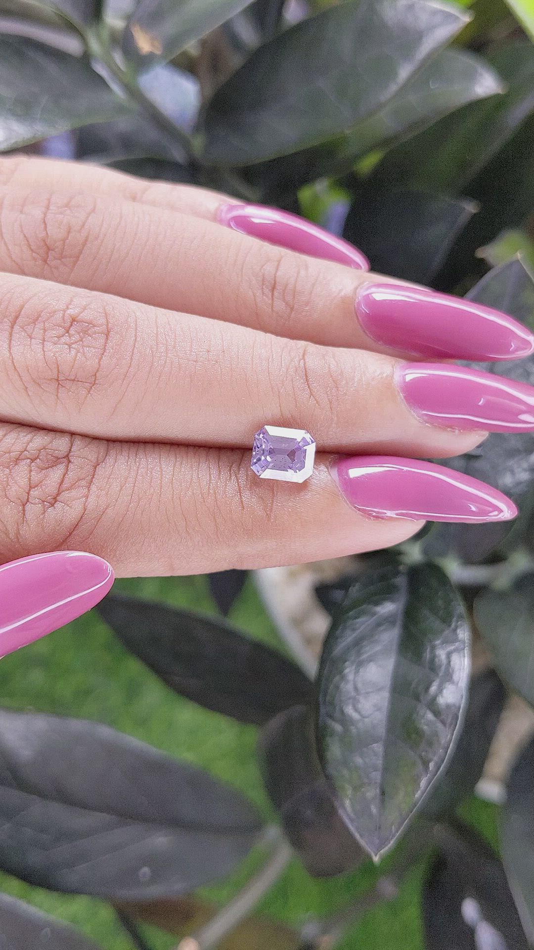 1.53 Ct. Spinel from Tanzania Size Video