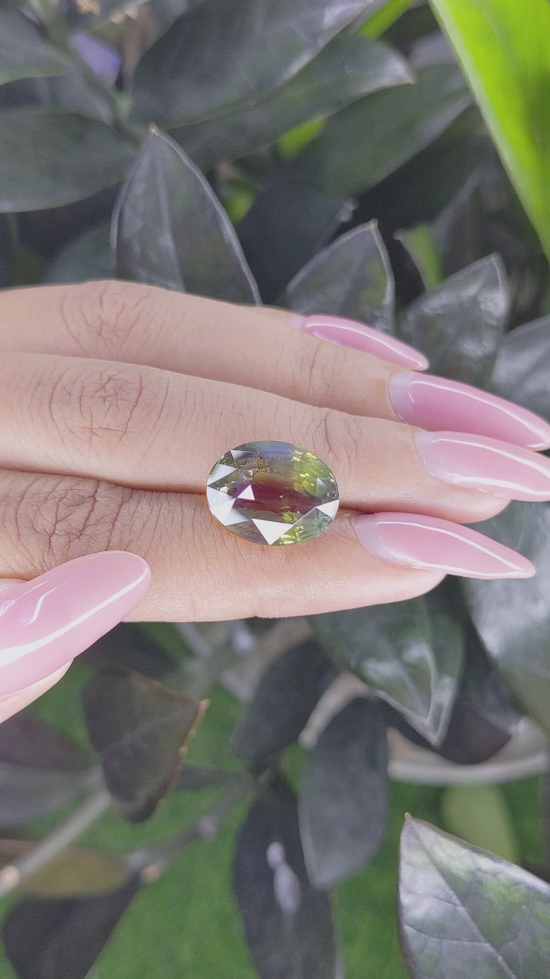 13.05 Ct. Alexandrite from Tanzania Size Video