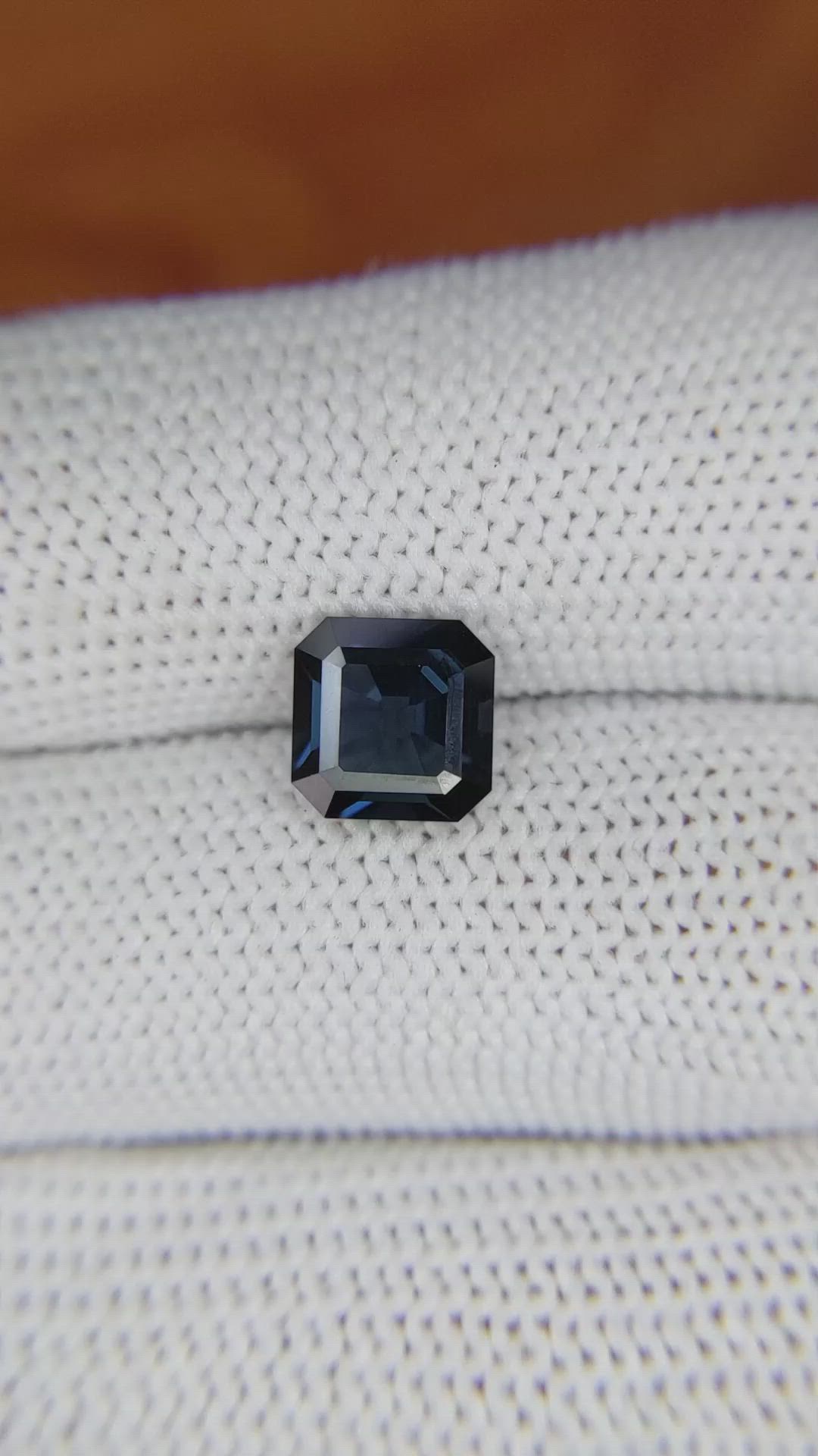 2.03 Ct. Cobalt Spinel from Ceylon (Sri Lanka) Size Video