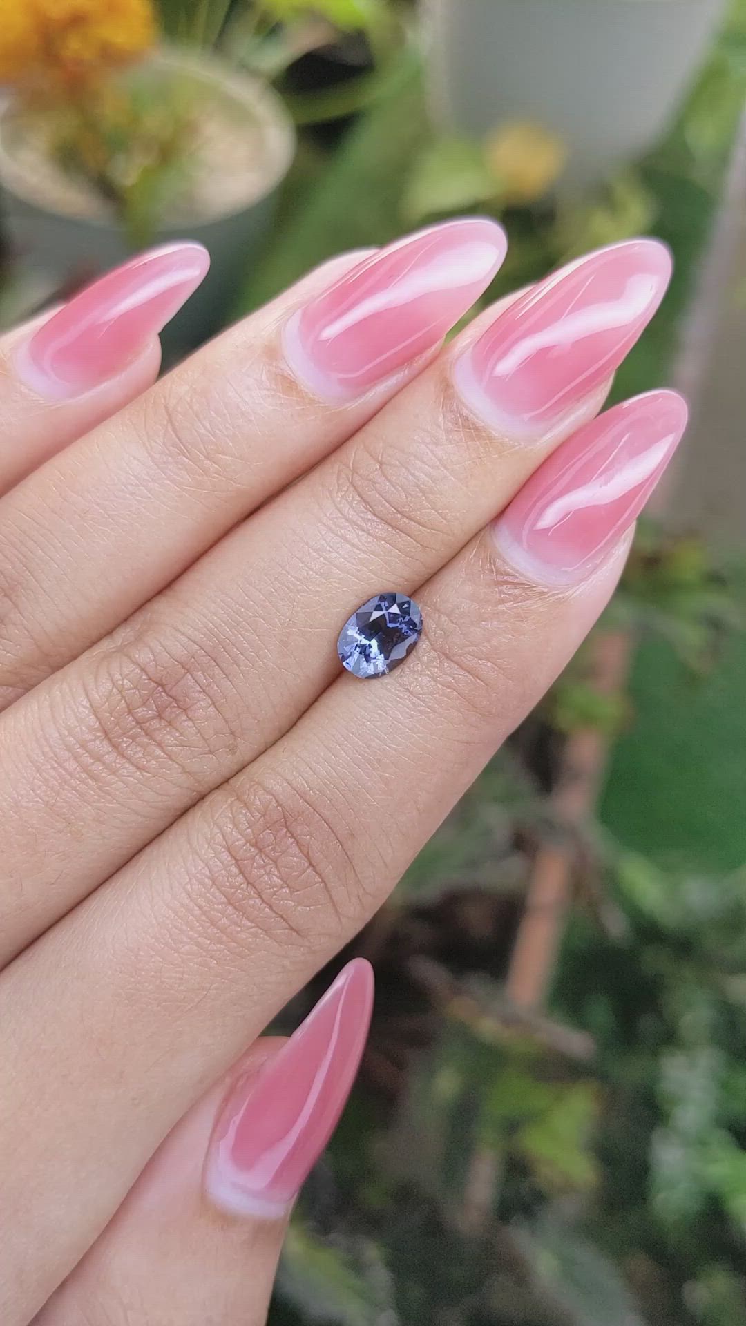 1.16 Ct. Cobalt Spinel from Ceylon (Sri Lanka) Size Video