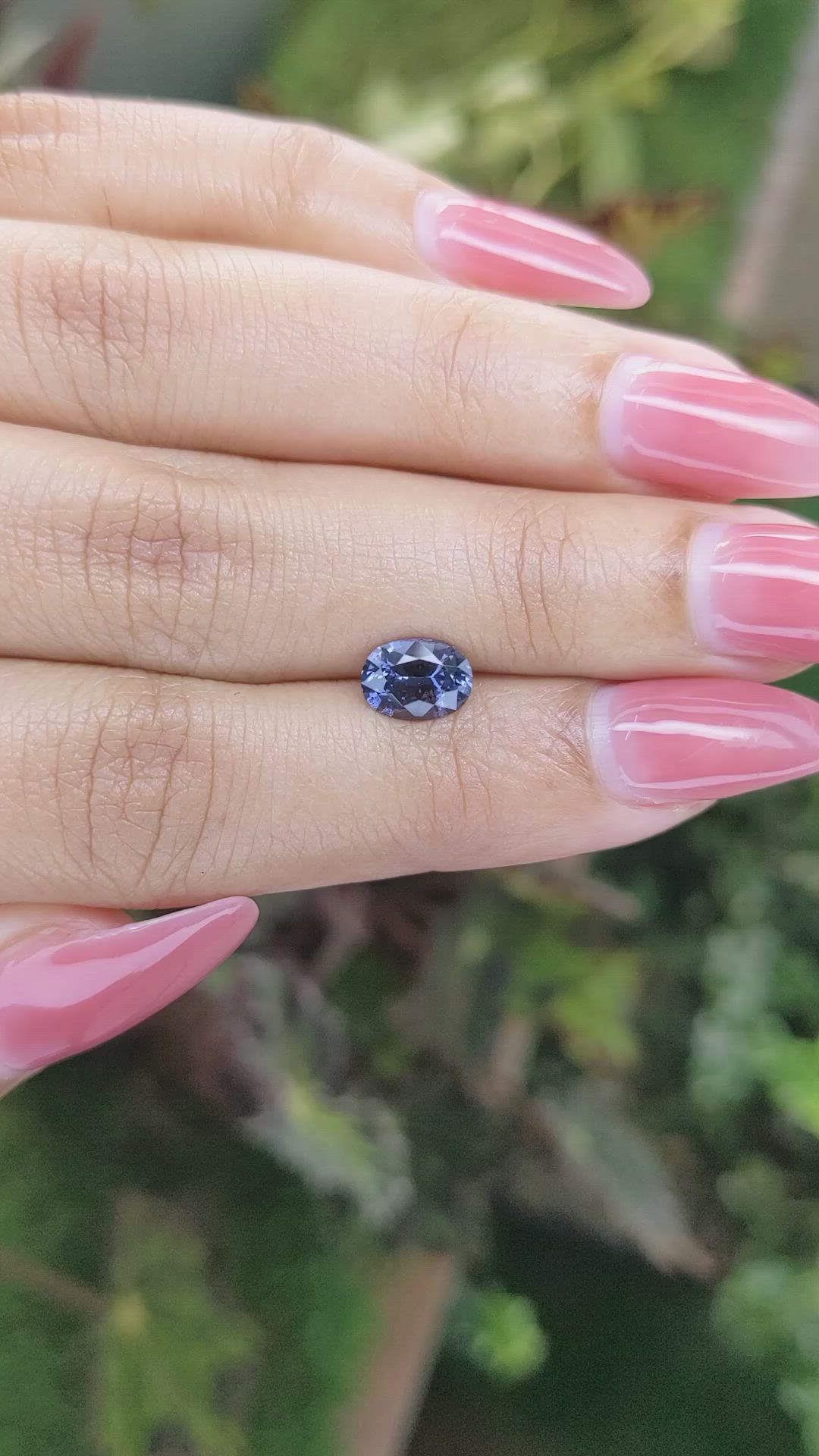 1.16 Ct. Cobalt Spinel from Ceylon (Sri Lanka) Size Video