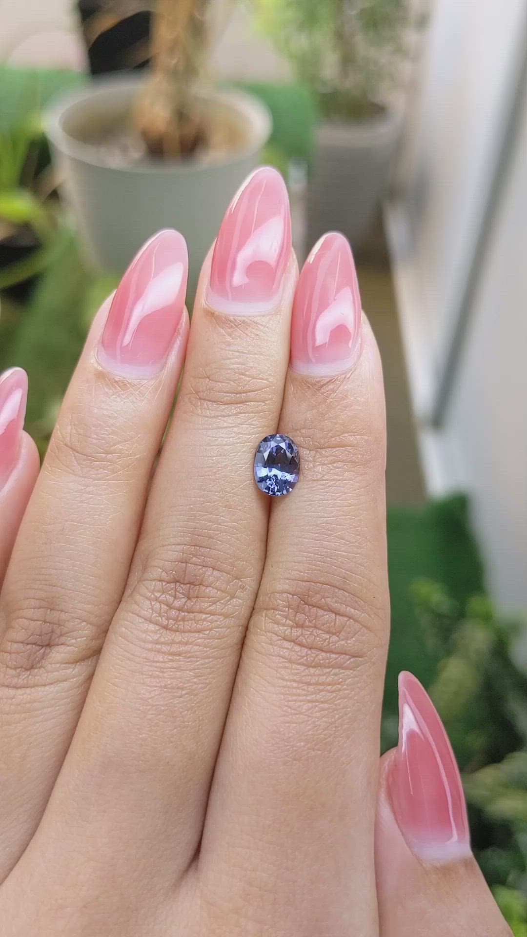 1.16 Ct. Cobalt Spinel from Ceylon (Sri Lanka) Size Video