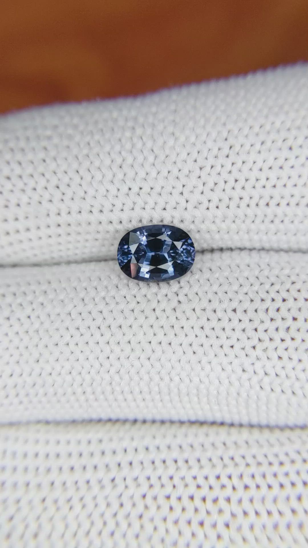 1.16 Ct. Cobalt Spinel from Ceylon (Sri Lanka) Size Video
