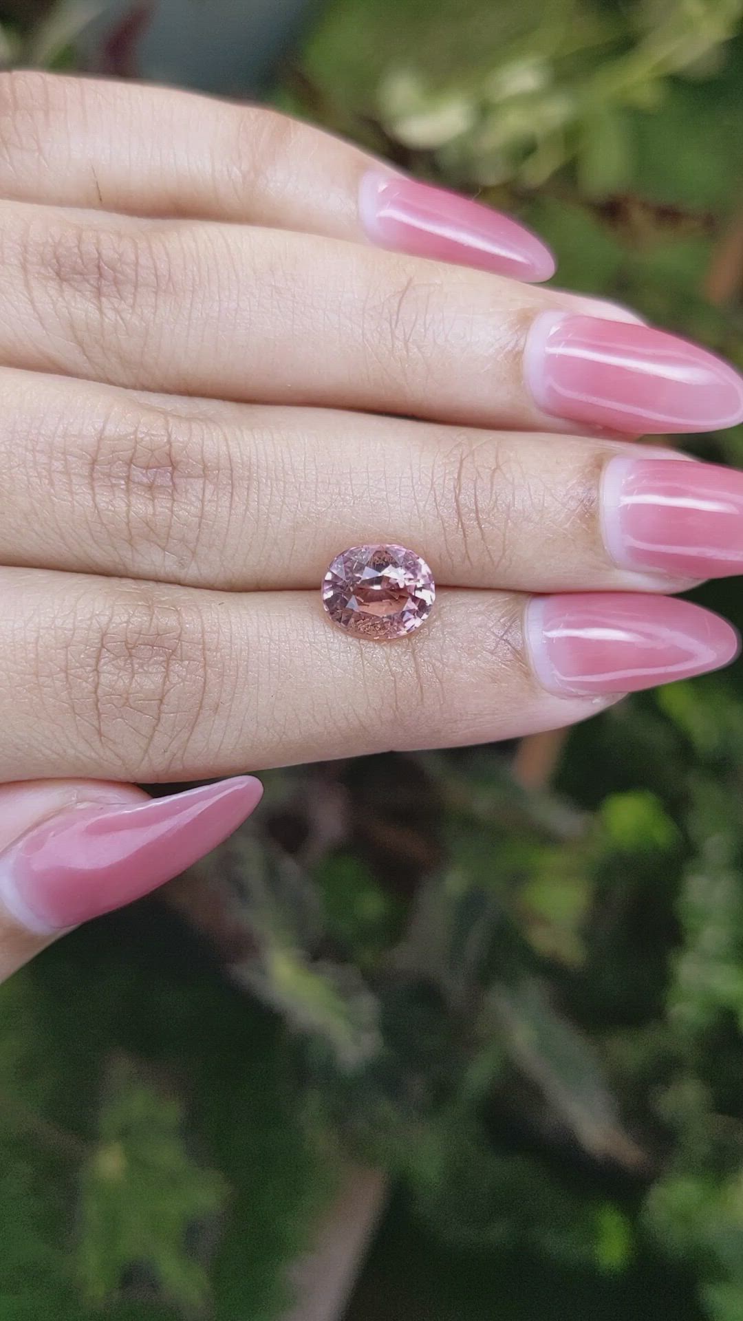 2.27 Ct. Tourmaline from Ceylon (Sri Lanka) Size Video