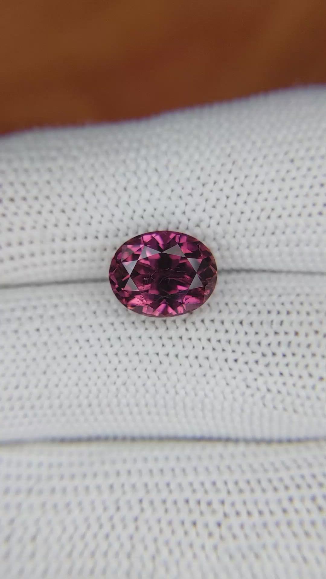 3.76 Ct. Tourmaline from Ceylon (Sri Lanka) Size Video