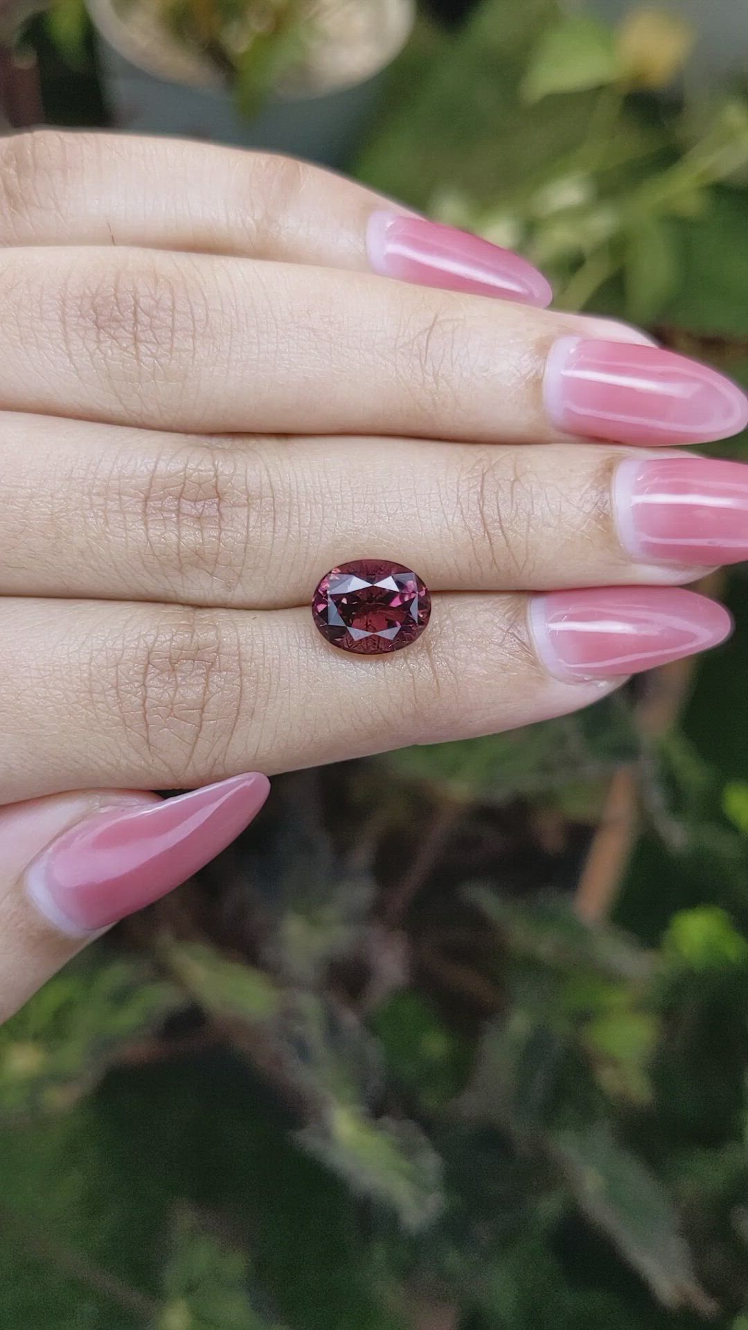 3.76 Ct. Tourmaline from Ceylon (Sri Lanka) Size Video