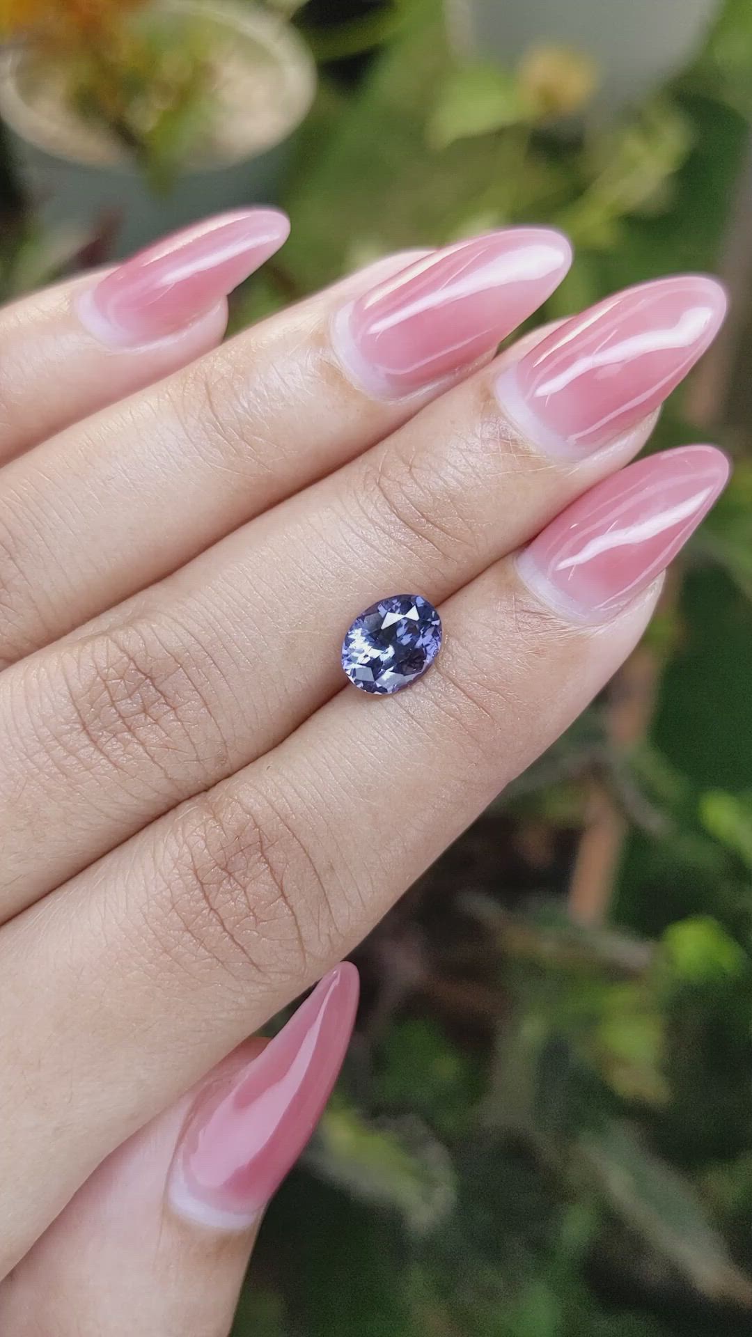 1.62 Ct. Spinel from Ceylon (Sri Lanka) Size Video