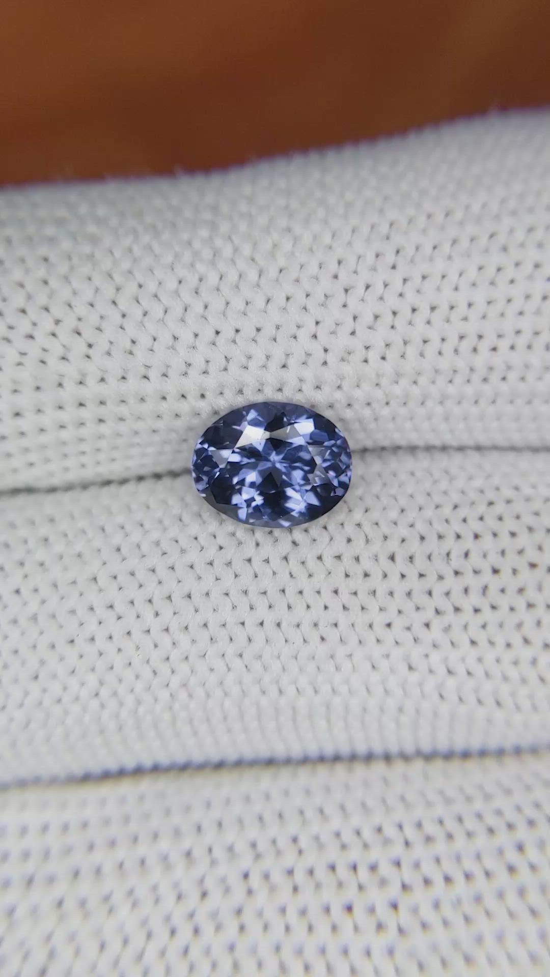 1.62 Ct. Spinel from Ceylon (Sri Lanka) Size Video