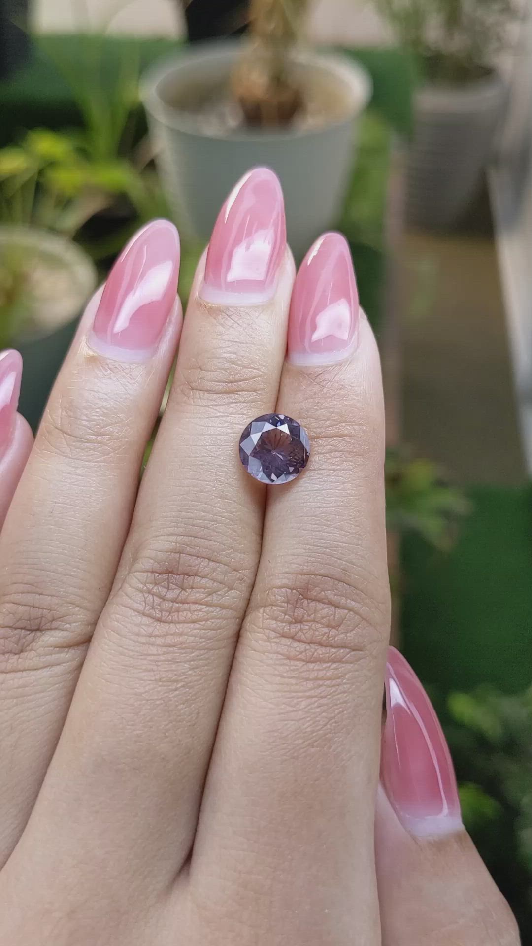 2.64 Ct. Spinel from Ceylon (Sri Lanka) Size Video