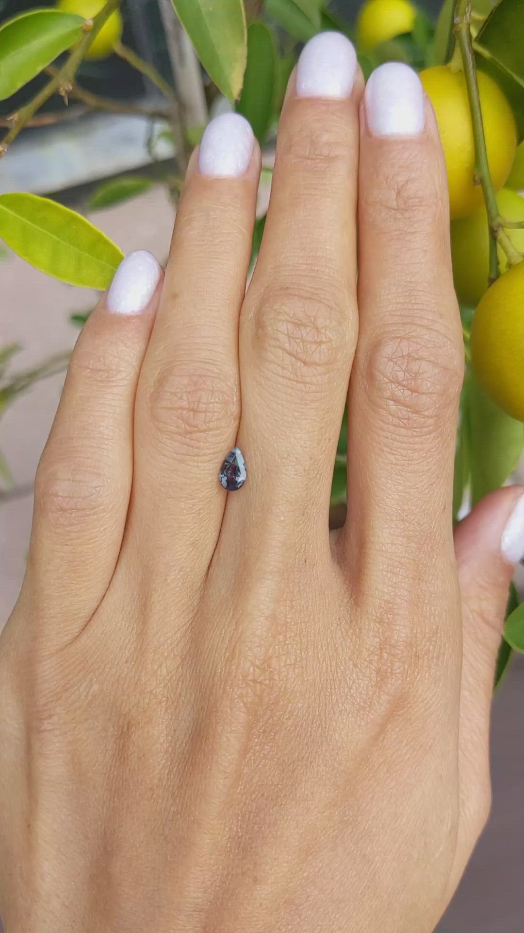 0.50 Ct. Alexandrite from Ceylon (Sri Lanka) Size Video