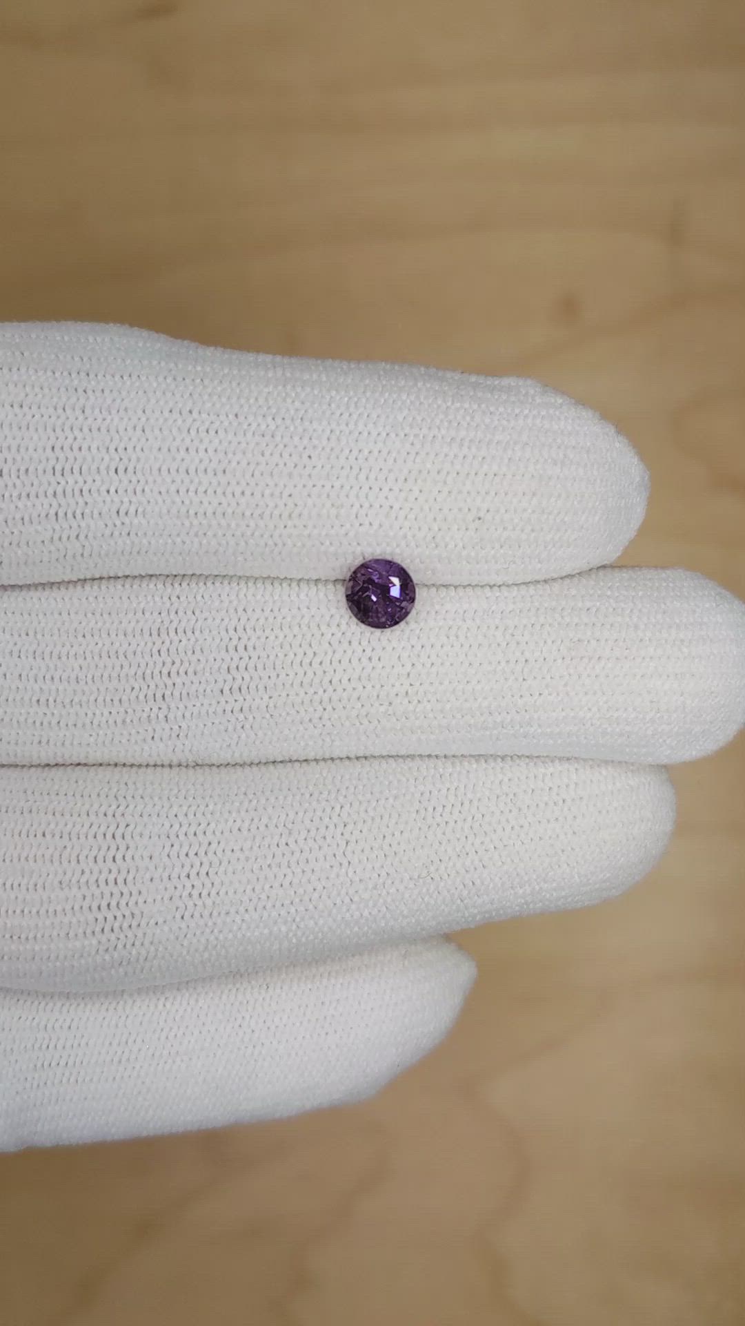 0.71 Ct. Alexandrite from Ceylon (Sri Lanka) Size Video
