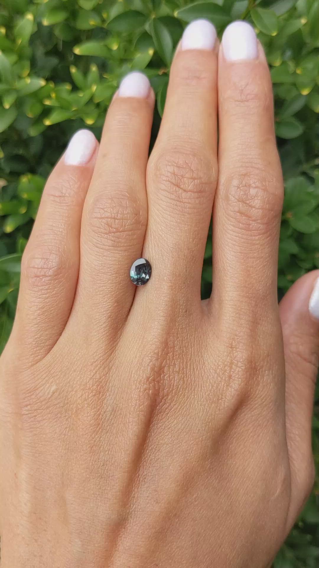 0.78 Ct. Alexandrite from Ceylon (Sri Lanka) Size Video