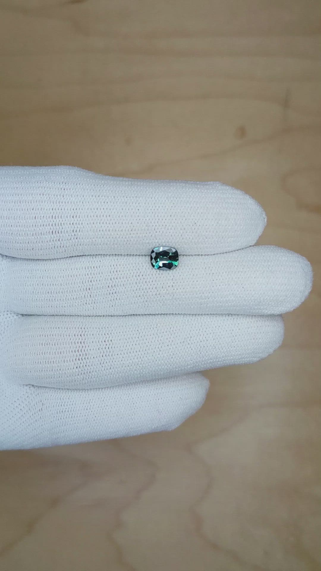 0.71 Ct. Alexandrite from Ceylon (Sri Lanka) Size Video