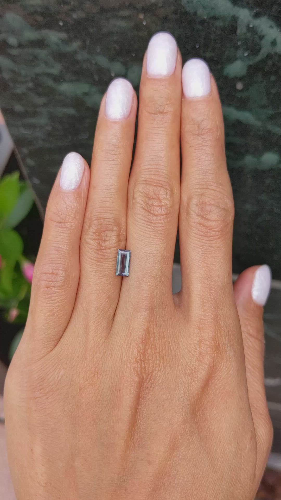 0.82 Ct. Alexandrite from Ceylon (Sri Lanka) Size Video