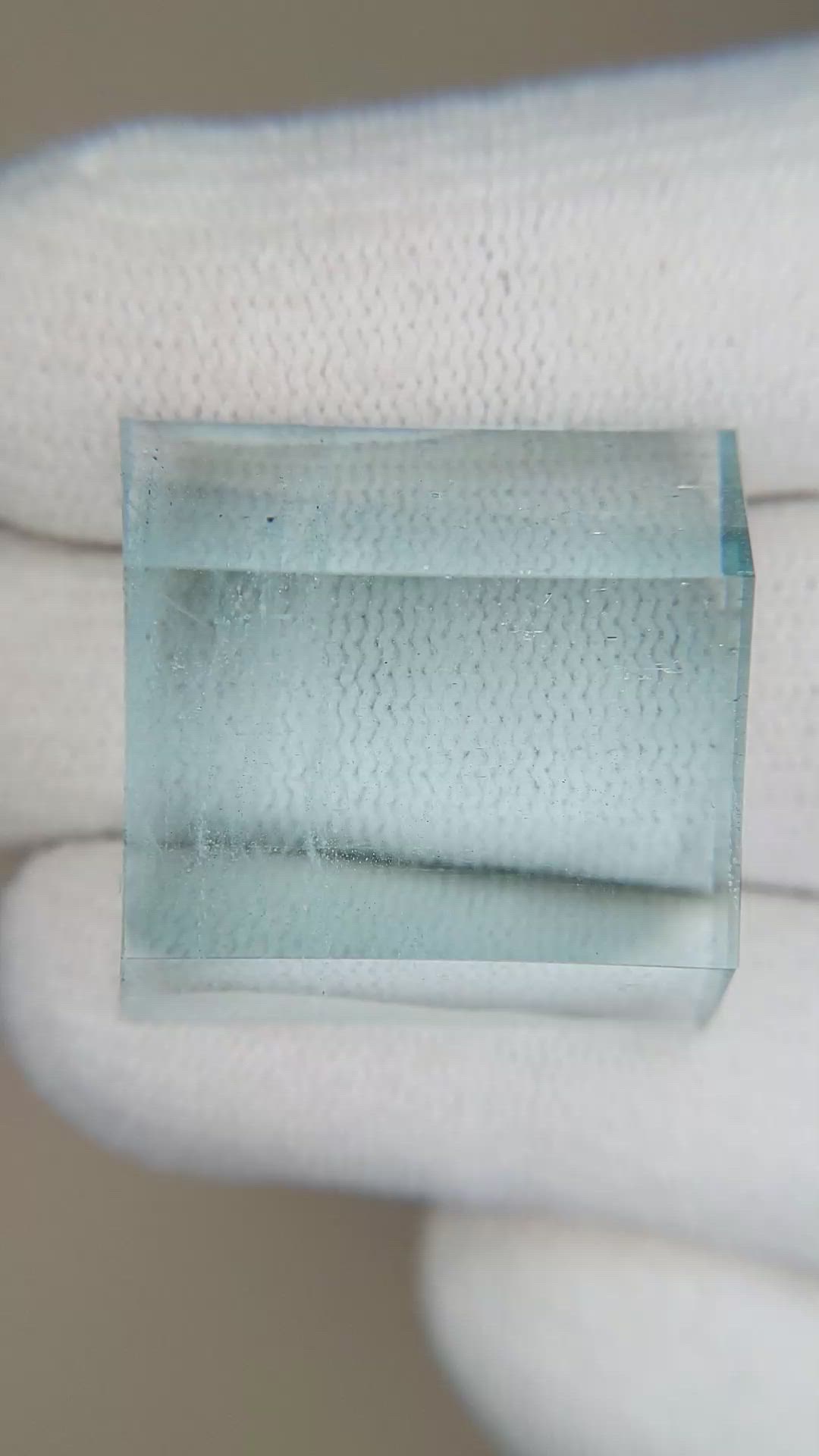 46.80 Ct. Aquamarine from Brazil Size Video