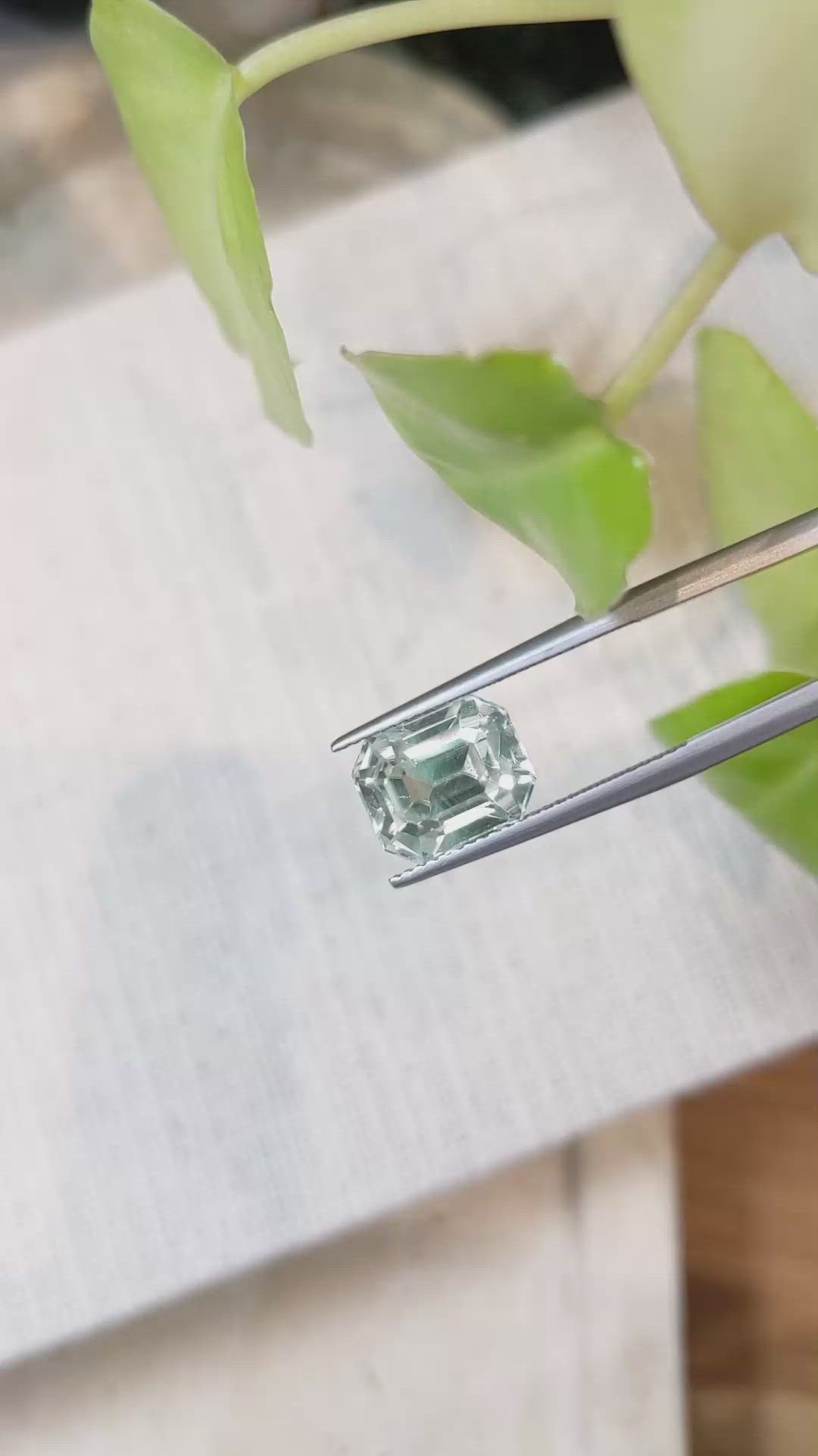 7.10 Ct. Zircon from Cambodia Size Video