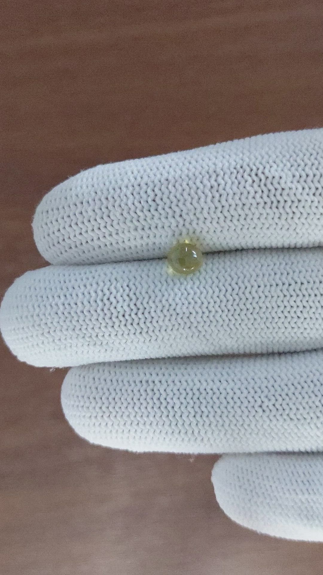 1.17 Ct. Cabochon Chrysoberyl from Madagascar Size Video