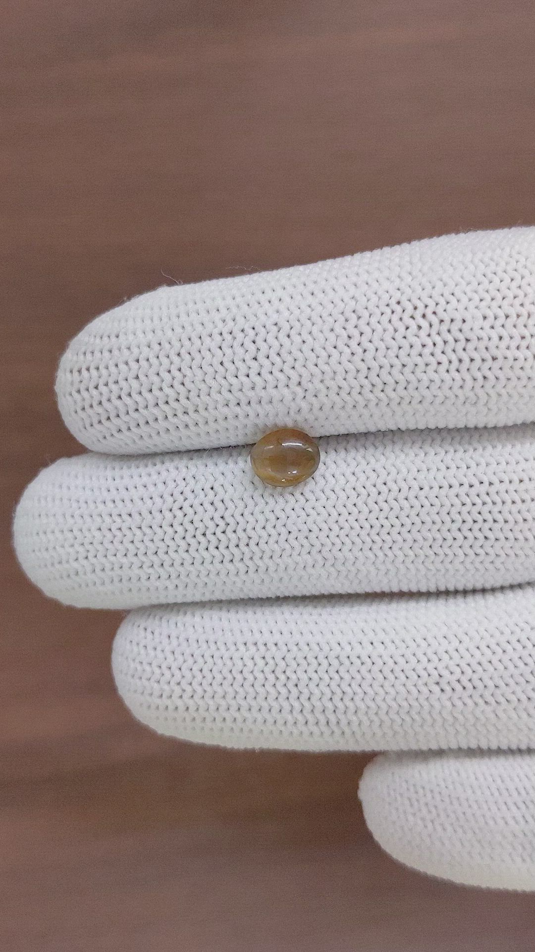 1.20 Ct. Cabochon Chrysoberyl from Madagascar Size Video