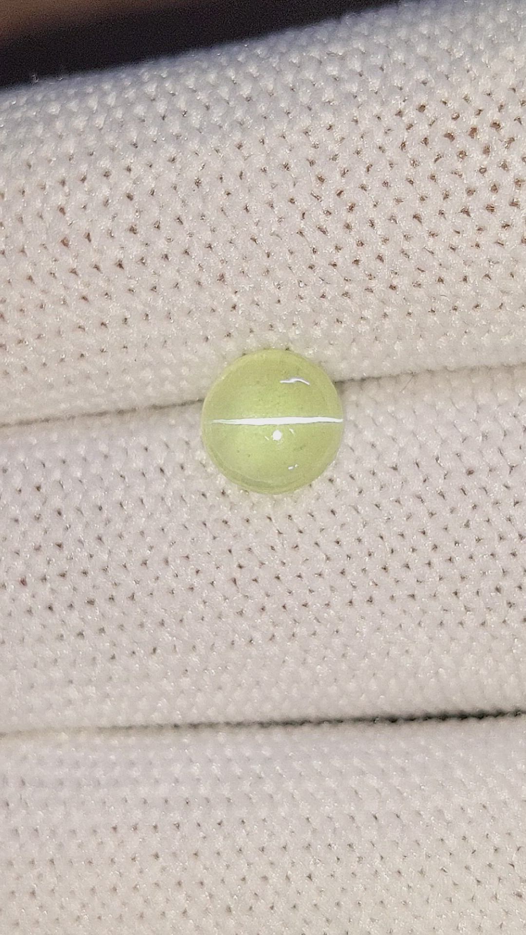 1.58 Ct. Cabochon Chrysoberyl from Madagascar Size Video