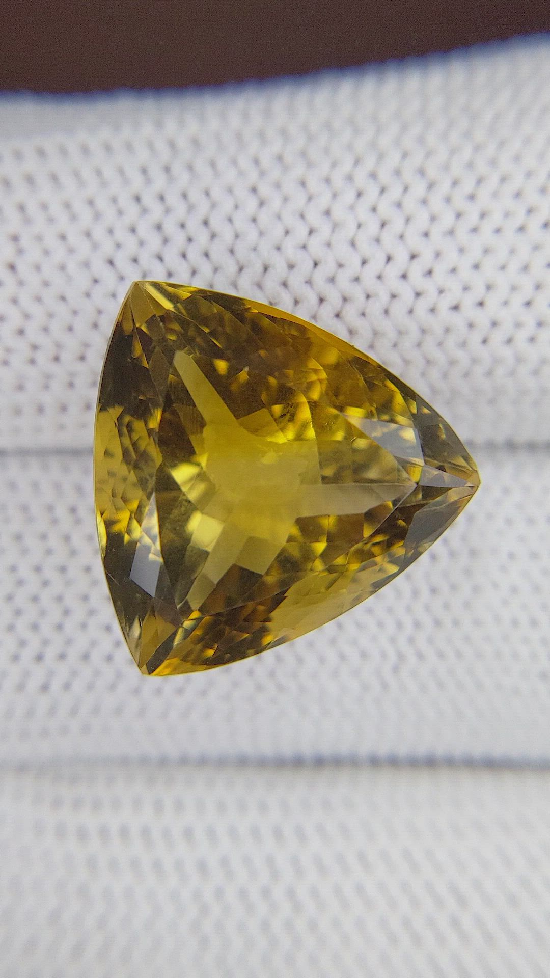 17.56 Ct. Citrine from Ceylon (Sri Lanka) Size Video