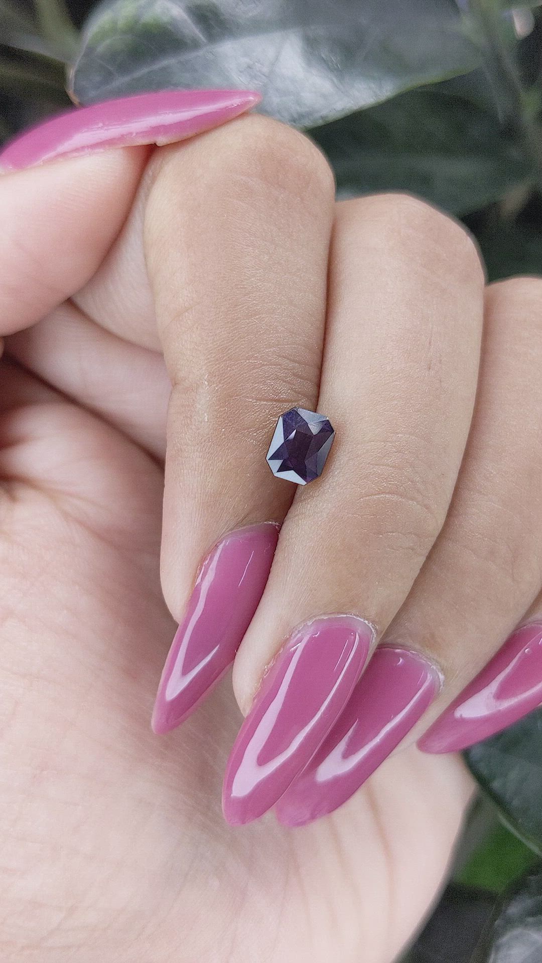 1.05 Ct. Spinel from Ceylon (Sri Lanka) Size Video