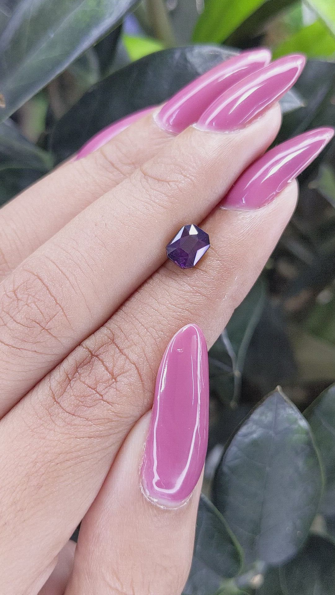 1.05 Ct. Spinel from Ceylon (Sri Lanka) Size Video