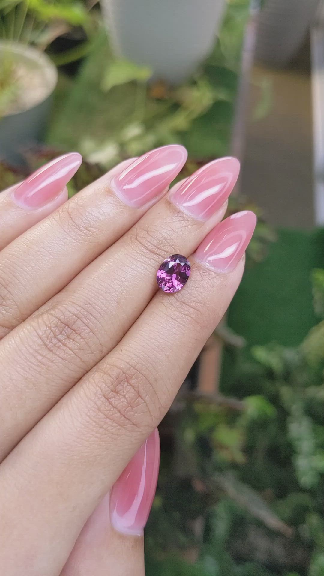 1.47 Ct. Spinel from Ceylon (Sri Lanka) Size Video