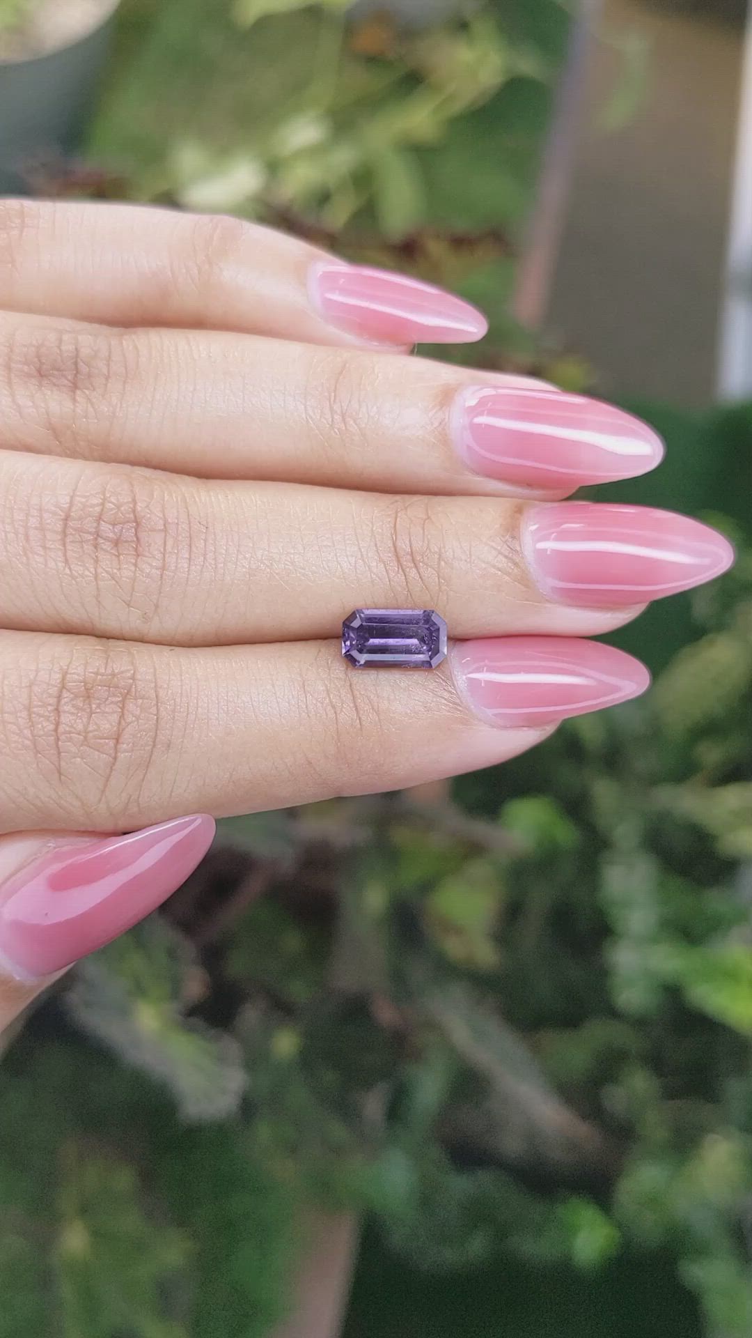 1.45 Ct. Spinel from Ceylon (Sri Lanka) Size Video