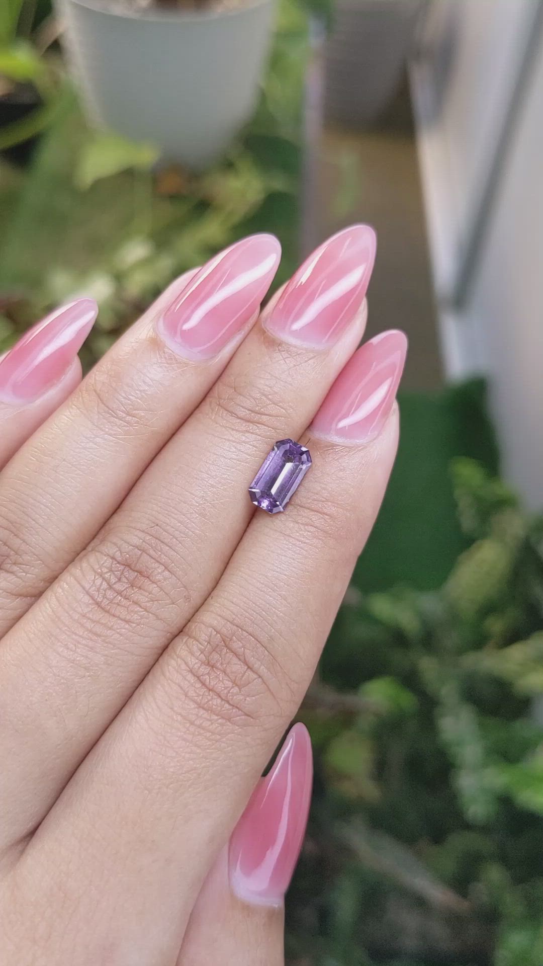 1.45 Ct. Spinel from Ceylon (Sri Lanka) Size Video