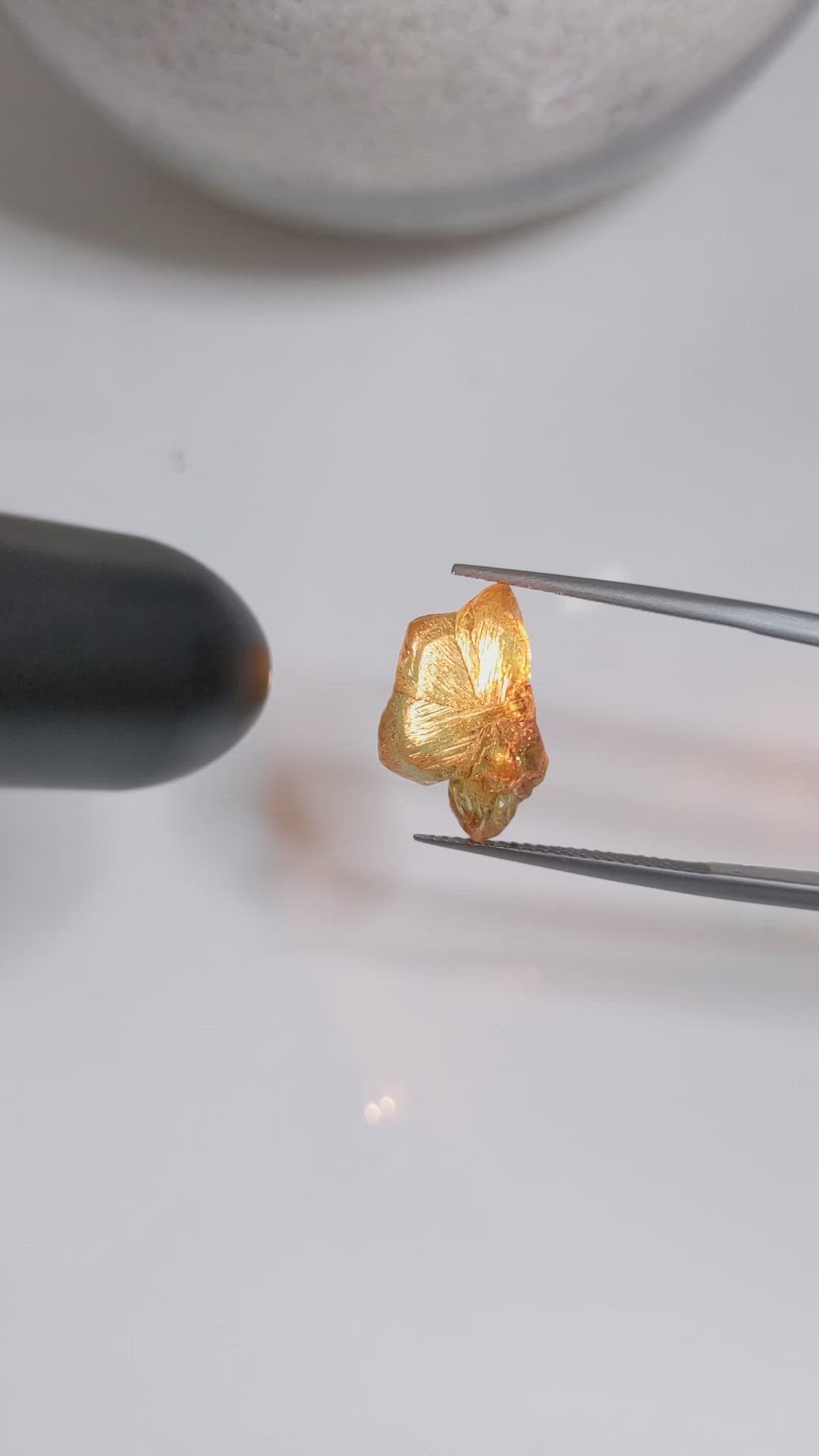 10.41 Ct. Alexandrite Crystal from Ceylon (Sri Lanka) Size Video