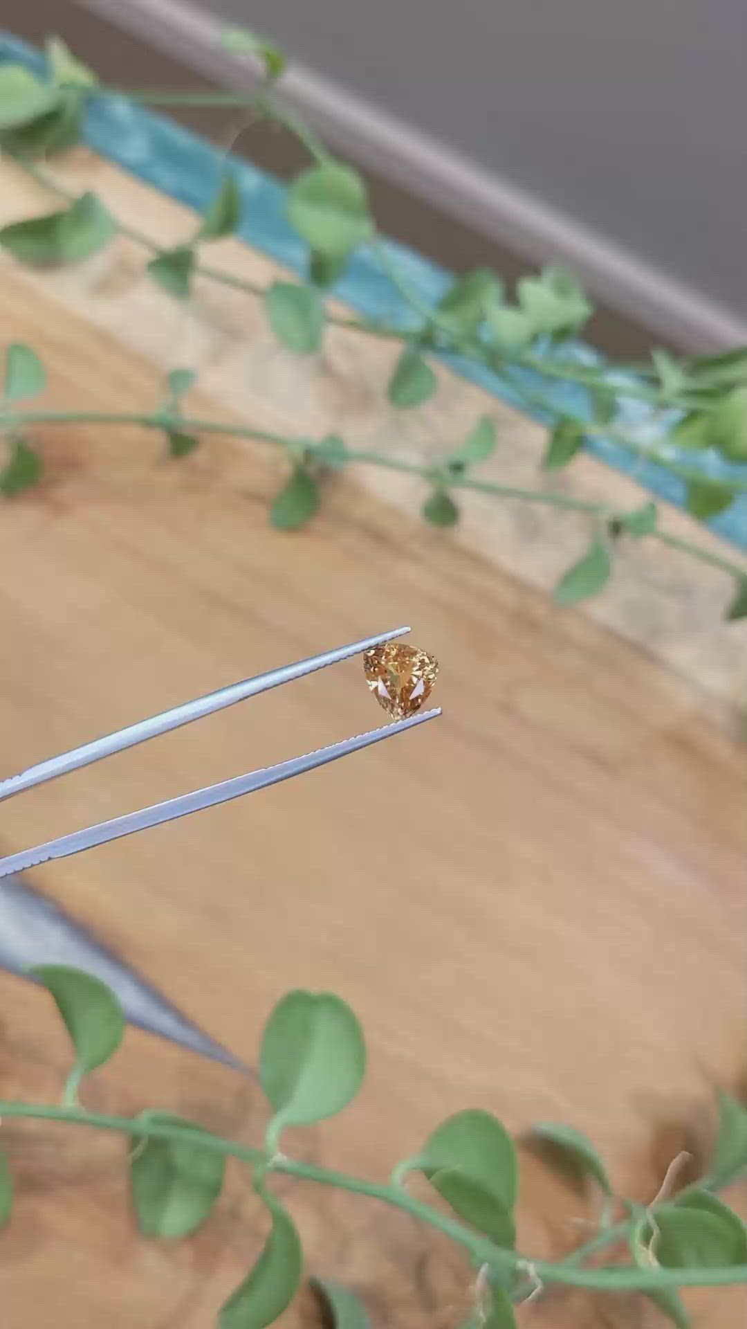 3.41 Ct. Hessonite Garnet from Madagascar Size Video